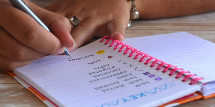 Artistic planning with bullet journaling