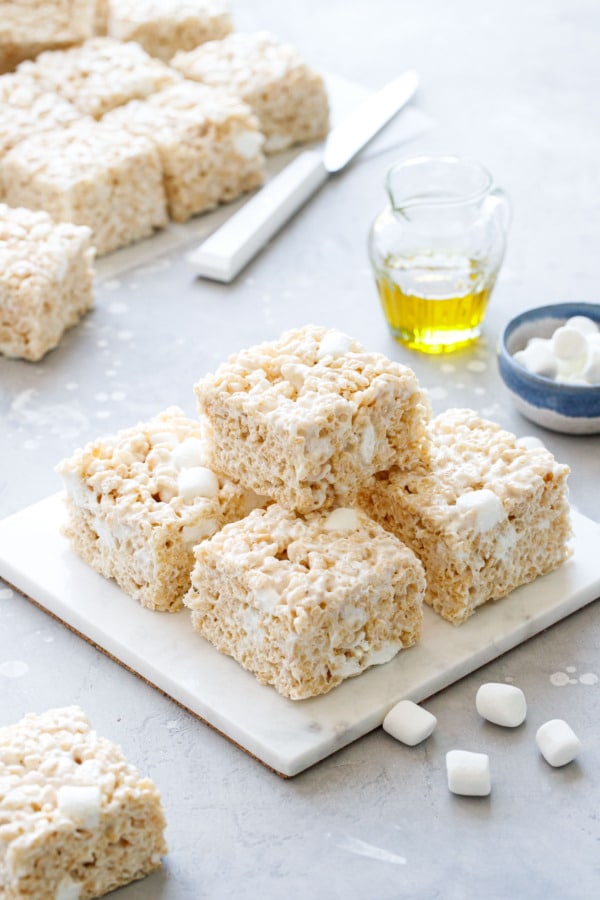 Olive Oil Rice Crispy Treats